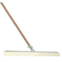 Betra Vloertrekker/douchetrekker - voor water - metaal/rubber 35 cm - met houten steel 130 cm