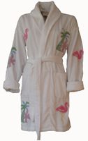 Badjas met palmbomen - One Size Kort