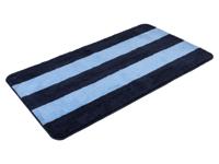 LIVARNO home Badmat 70 x 120 cm (Donkerblauw/lichtblauw) - thumbnail