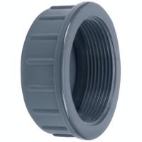 VDL PVC Druk Afsluitkap 1¼" Binnendraad met Rubber Ring - Weerbestendig voor Vijver