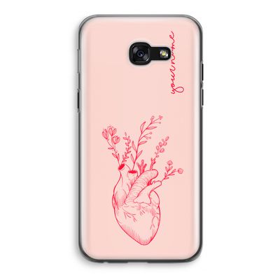 Blooming Heart: Samsung Galaxy A5 (2017) Transparant Hoesje