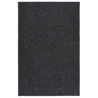 VidaXL Droogloopmat 100x150 cm antracietkleurig