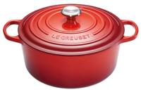 Le Creuset Braadpan Signature Kersenrood ø 30 cm / 8,1 liter