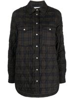 MARANT ÉTOILE chemise matelassée à carreaux - Vert