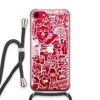 Vexx Mixtape #2: iPhone SE 2020 Transparant Hoesje met koord