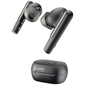 HP Poly Voyager Free 60+ UC Earbuds In Ear oordopjes Computer Radiografisch Stereo Zwart Noise Cancelling