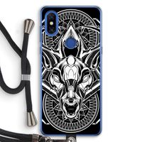 Oh Deer: Xiaomi Mi Mix 3 Transparant Hoesje met koord