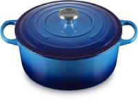 Le Creuset Braadpan Signature Azure ø 20 cm / 2,4 liter