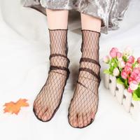 3 paar Lace sokken fishnet geborduurd hoge vis vrouwen netto sokken enkel korte sokken Ruffle sexy (Lattice) 3 paar Lace sokken fishnet geborduurd hoge vis vrouwen netto sokken enkel korte sokken Ruffle sexy (Lattice)