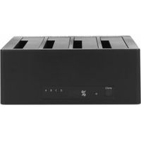 DeLOCK 64063 basisstation voor opslagstations USB 3.2 Gen 1 (3.1 Gen 1) Type-B Zwart