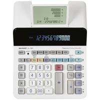 Sharp EL-1901 Bureaurekenmachine Grijs, Wit Aantal displayposities: 12 werkt op het lichtnet (b x h x d) 192 x 254 x 66 mm