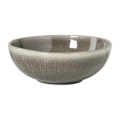 Schaal fuji - bruin - ø17x6 cm