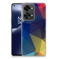 OnePlus Nord 2T | TPU Hoesje | Polygon Dark