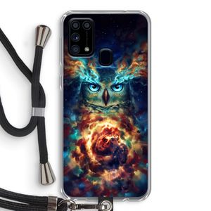 Aurowla: Samsung Galaxy M31 Transparant Hoesje met koord