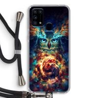 Aurowla: Samsung Galaxy M31 Transparant Hoesje met koord
