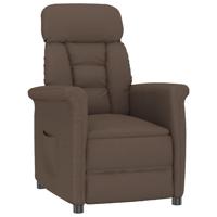 Fauteuil Recliner Bruin Donkerbruin 70.5 x 96.5 x 95 cm Stof