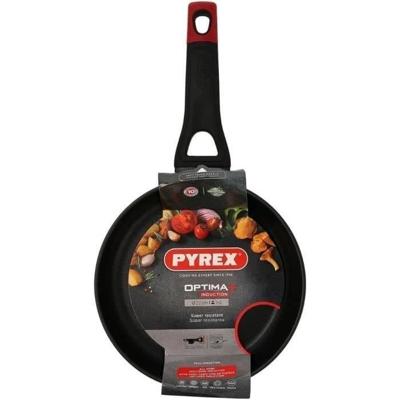 Koekenpan - PYREX - 1455016 - Gesmeed aluminium - Antiaanbaklaag - 22 cm - PFAS-vrij