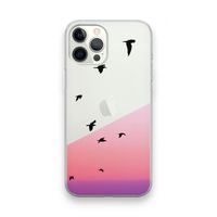 Fly away: iPhone 12 Pro Max Transparant Hoesje