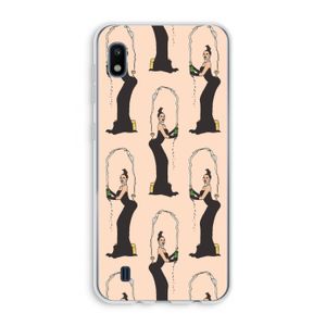 Pop Some Kim: Samsung Galaxy A10 Transparant Hoesje