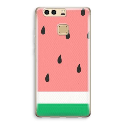 Watermeloen: Huawei P9 Transparant Hoesje