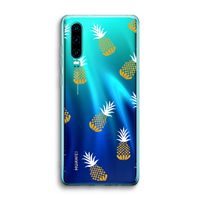 Ananasjes: Huawei P30 Transparant Hoesje