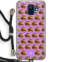 Giants: Samsung Galaxy A6 (2018) Transparant Hoesje met koord