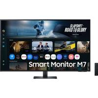 PC-scherm - SAMSUNG - 32 inch - UHD 4K - 60Hz - VA-paneel - 4ms - SMART MONITOR M7 - M70F - Zwart