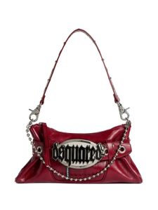 DSQUARED2 sac porté épaule Gothic en cuir - Rouge