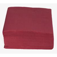 Cosy & Trendy Servetten - bordeaux rood - 80x - 38 x 38 cm - Tafeldecoratie - Papier - luxe kwalitei