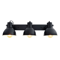 Moderne Wandlamp Spot Sophia 25 cm 3 Lichts Zwart - thumbnail