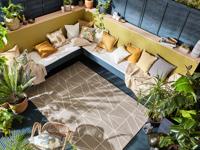 Scion - Viso-Steel outdoor 424004 - 250x350 cm Vloerkleed