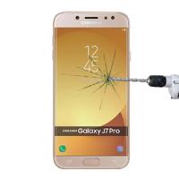 Voor Galaxy J7 (2017) (EU versie) 0 26 mm 9H oppervlaktehardheid 2.5D Explosieveilig niet-volledig scherm getemperd glas scherm Film