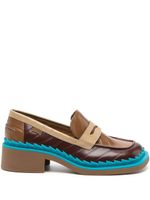 Camper mocassins Taylor en cuir 45 mm - Marron