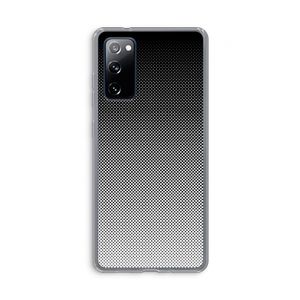 Musketon Halftone: Samsung Galaxy S20 FE / S20 FE 5G Transparant Hoesje