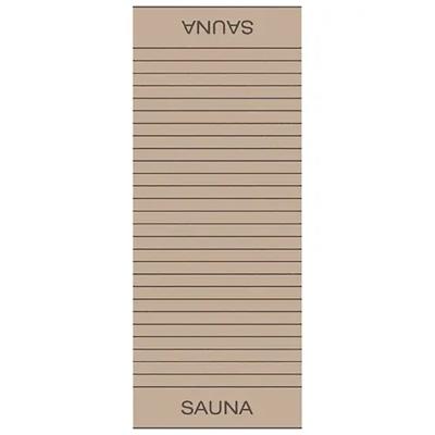 Cawö Cawo Balance Sauna Saunalaken 80x200 sand