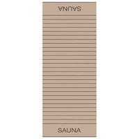 Cawö Cawo Balance Sauna Saunalaken 80x200 sand
