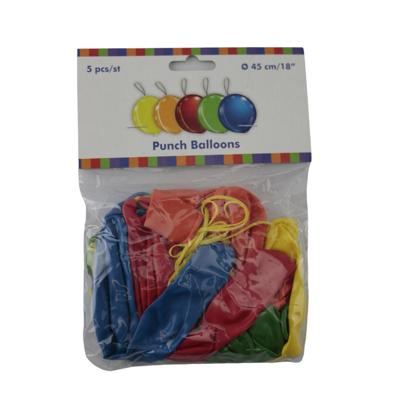 Boksballonnen Ø45cm pak a 5 stuks