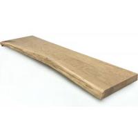 Eiken plank massief boomstam 120 x 40 cm - thumbnail