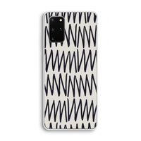 Marrakech Zigzag: Samsung Galaxy S20 Plus Transparant Hoesje Marrakech Zigzag: Samsung Galaxy S20 Plus Transparant Hoesje