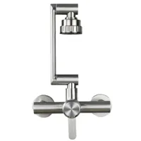 FlexSteel 4-Standen Wandkraan