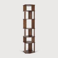Ethnicraft Wandrek 'Stairs' Gevernist Teakhout, 204 x 45cm, kleur Bruin
