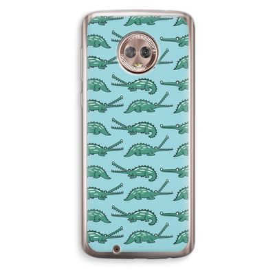 Kroko: Motorola Moto G6 Transparant Hoesje