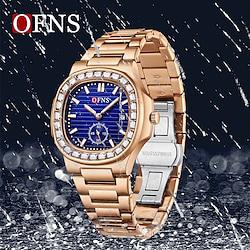 Dames Quartz horloges Modieus Vrijetijdshorloge Polshorloge Lichtgevend Kalender Datum Week WATERDICHT Roestvrij staal Horloge Lightinthebox