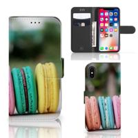 Apple iPhone X | Xs | Book Cover | Macarons