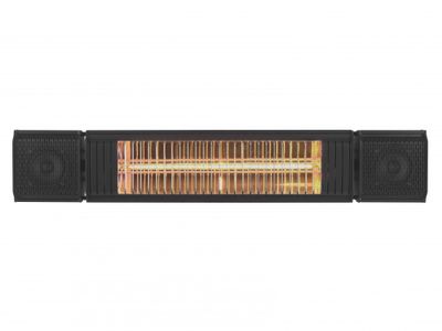 Eurom Heat and Beat Bluetooth Terrasverwarmer Zwart - 334579