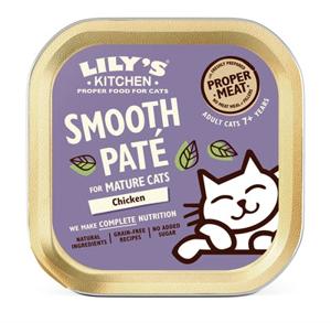Cat mature smooth pate chicken