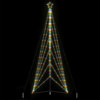 VidaXL Led-kerstboom 861 leds kleurrijk 478 cm