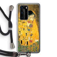 Der Kuss: Huawei P40 Pro Transparant Hoesje met koord
