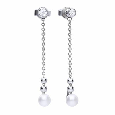 Oorbellen Dames Diamonfire 6218711111 3 cm Oorbellen Dames Diamonfire 6218711111 3 cm