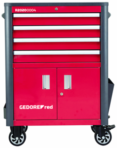 Gedore Gereedschapswagen WINGMAN | 4 Laden | 1034x724x470 mm - 3301688